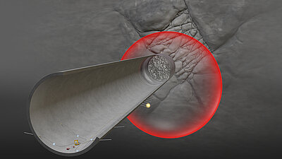 Amberg Technologies – 测量 – 地理信息 – 数字化基础设施 – 铁路工程 – Amberg Rail – 铁路轨道测量 – 轨道竣工测量 – 轨道检测 – 轨道几何（EN 13848）– 轨道病害检测 – 轨道文档记录 – 轨道高低测量 – 轨距测量 – 无砟轨道调整 – 无砟轨道验收 – 捣固作业测量 – 结构限界测量 – 铁路限界分析 – 动态限界 – 动态包络 – IMU 惯性测量单元 – 隧道工程 – Amberg Tunnel – 隧道测量与监测 – 隧道激光扫描 – 隧道断面测量 – 隧道开挖控制 – TBM 盾构 – 爆破法 – 喷射混凝土 – 地球物理 – Amberg TSP – 隧道地震预测 – 地质超前预报 – 断层探测 – 岩体结构 – 冲击锤测试 – 连续地质预测 – 数字孪生 – 高精度监测 – 土木工程 – 地下工程创新 – 精密测量系统